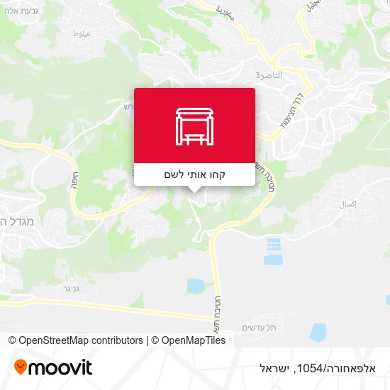 מפת אלפאחורה/1054