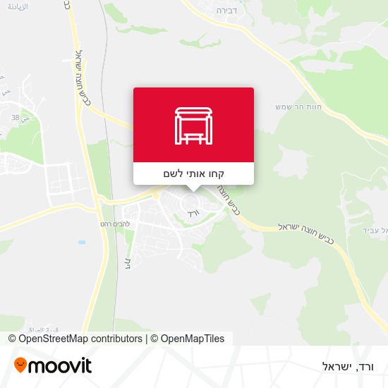 מפת ורד