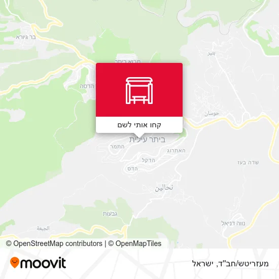 מפת מעזריטש/חב''ד