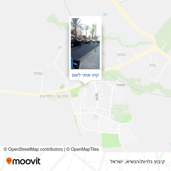 מפת קיבוץ גלויות/הנשיא