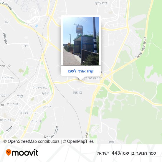 מפת כפר הנוער בן שמן/443