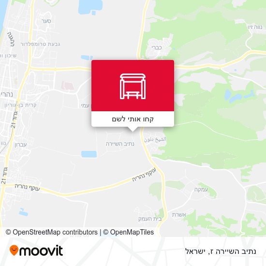 מפת נתיב השיירה ז