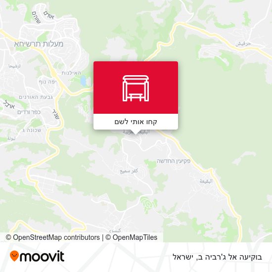 מפת בוקיעה אל ג'רביה ב