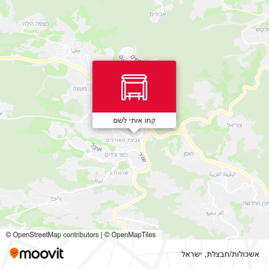 מפת אשכולות/חבצלת