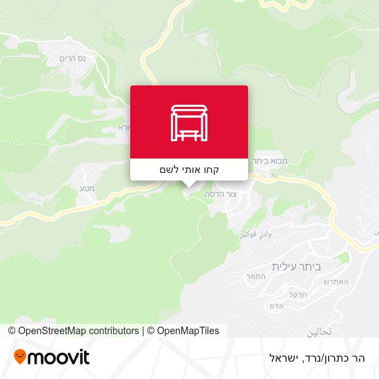 מפת הר כתרון/נרד