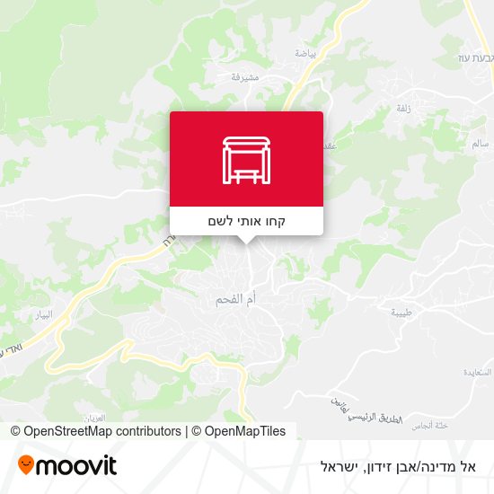 מפת אל מדינה/אבן זידון