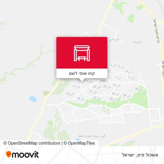 מפת אשכול פיס