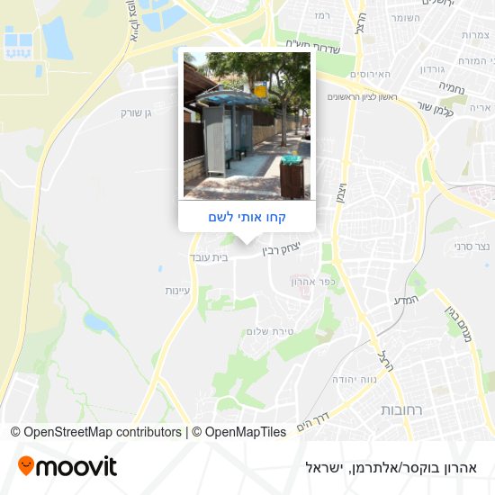 מפת אהרון בוקסר/אלתרמן