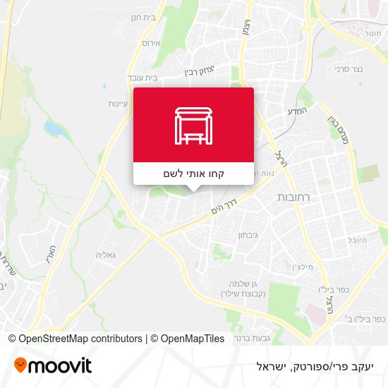 מפת יעקב פרי/ספורטק