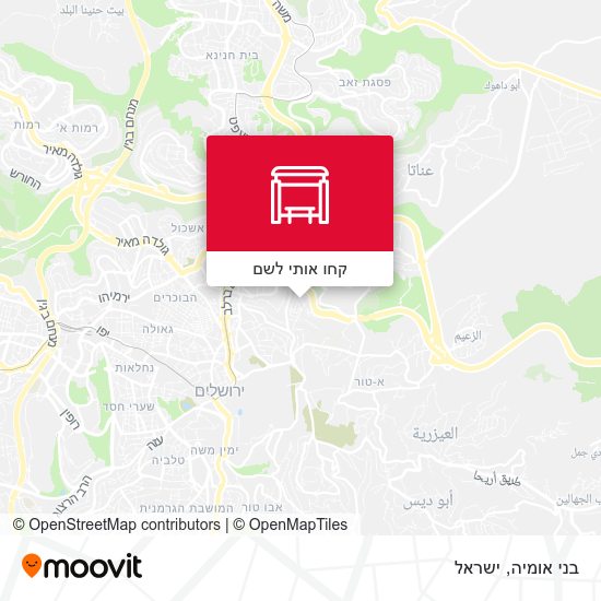 מפת בני אומיה
