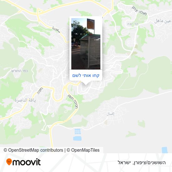 מפת השושנים/ציפורן