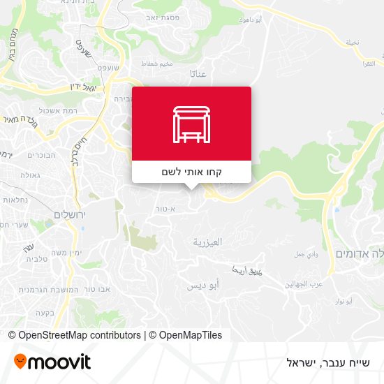 מפת שייח ענבר