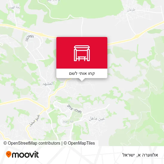 מפת אלווערה א
