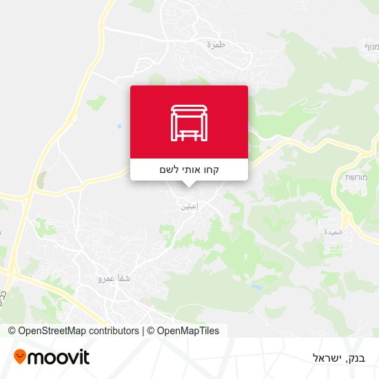 מפת בנק
