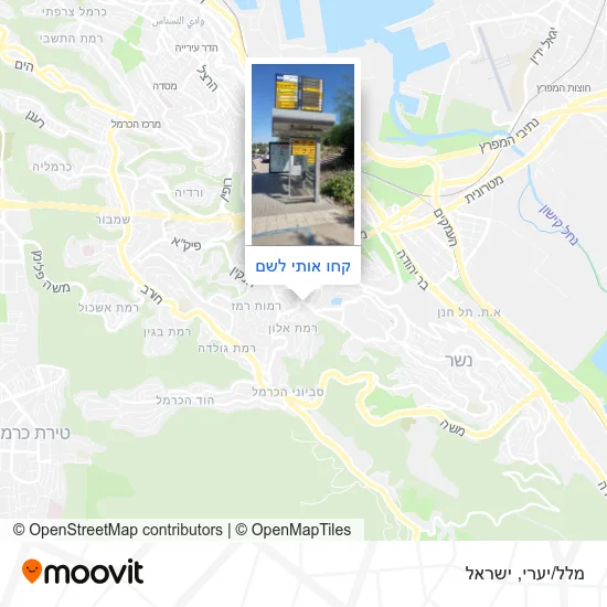 מפת מלל/יערי