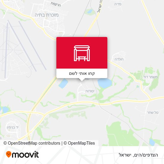 מפת הצדפים/הים