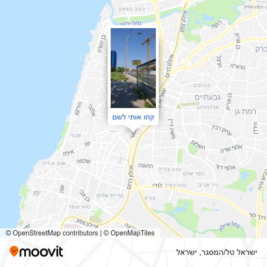 מפת ישראל טל/המסגר