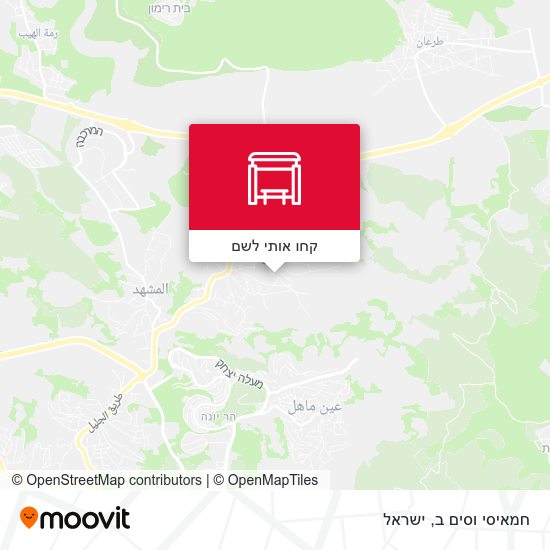 מפת חמאיסי וסים ב