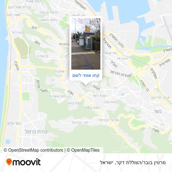 מפת מרטין בובר/הצוללת דקר