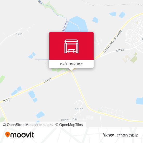 מפת צומת הסרגל