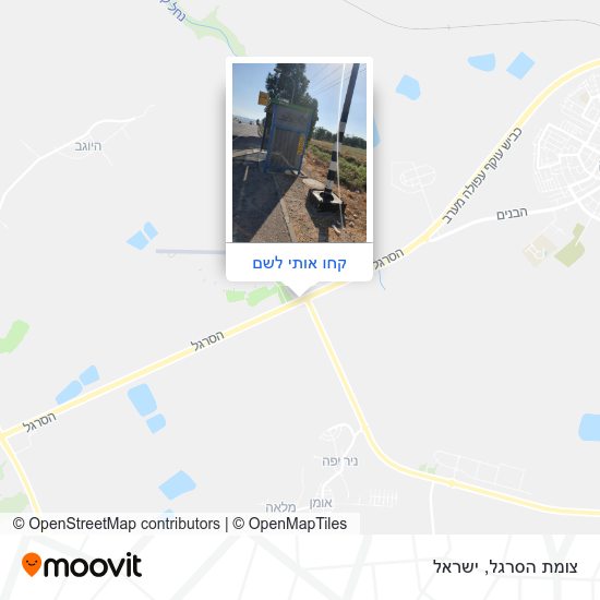 מפת צומת הסרגל