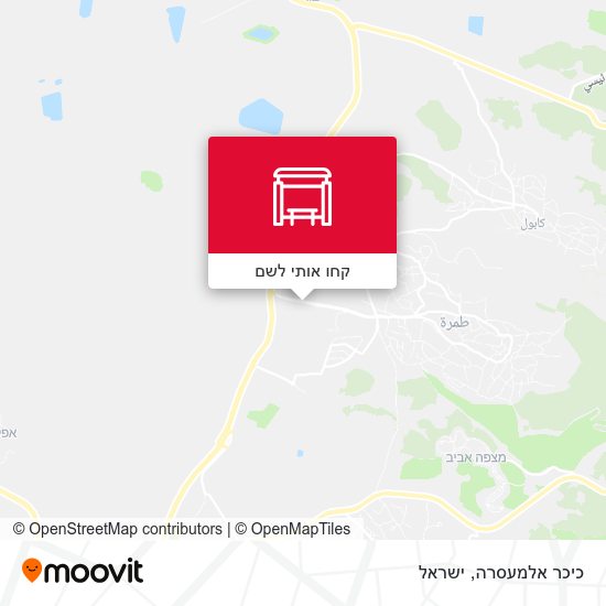 מפת כיכר אלמעסרה