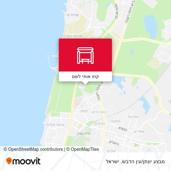 מפת מבצע יונתן/עין הדבש