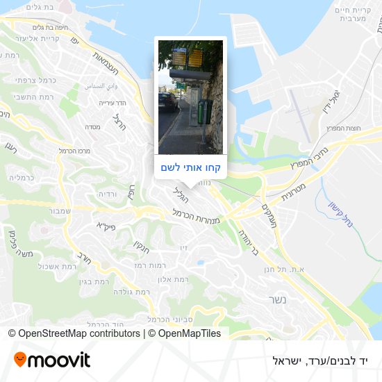 מפת יד לבנים/ערד