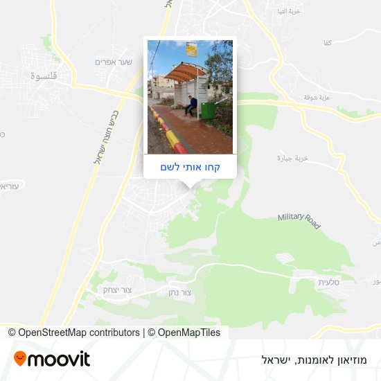 מפת מוזיאון לאומנות
