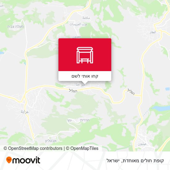 מפת קופת חולים מאוחדת