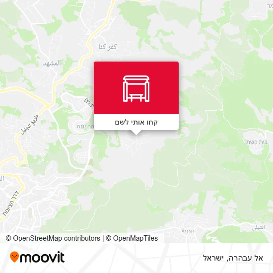 מפת אל עבהרה