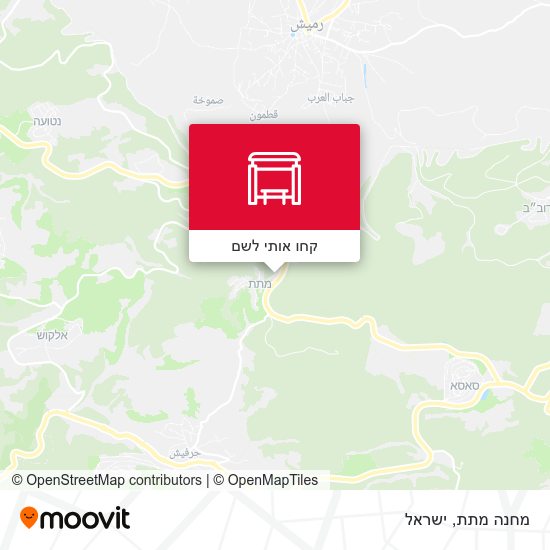 מפת מחנה מתת