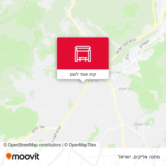 מפת מחנה אליקים