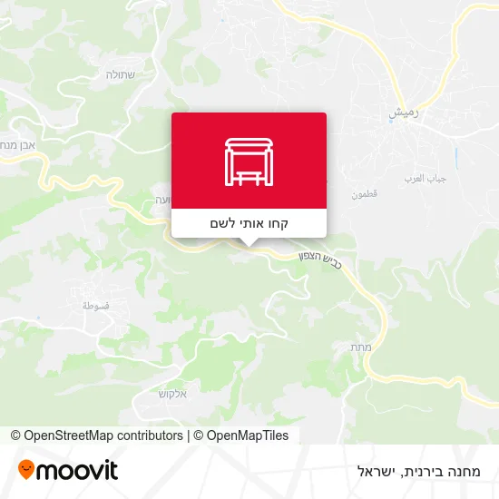 מפת מחנה בירנית