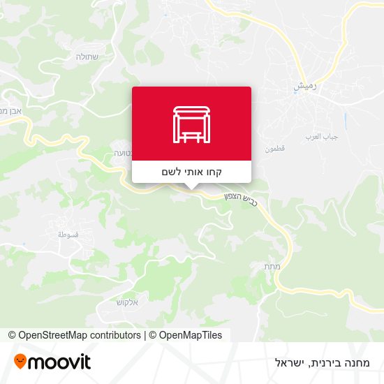 מפת מחנה בירנית