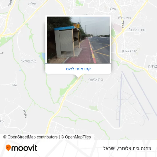 מפת מחנה בית אלעזרי