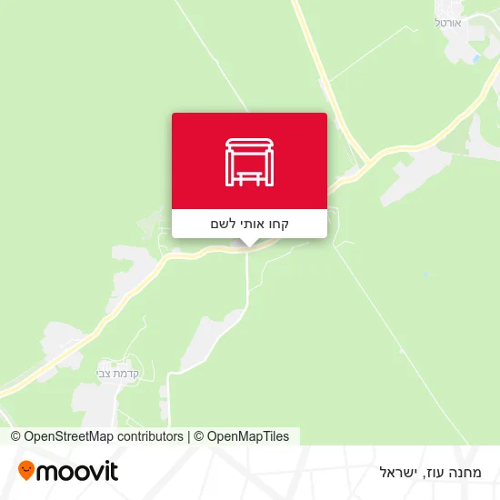 מפת מחנה עוז