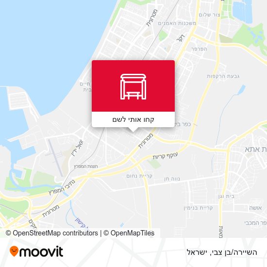 מפת השיירה/בן צבי