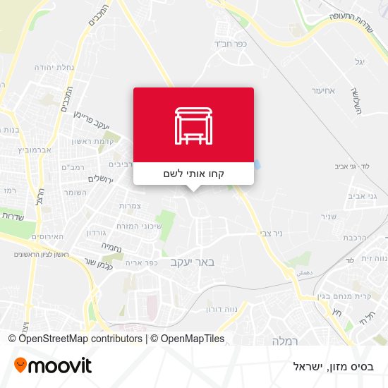 מפת בסיס מזון