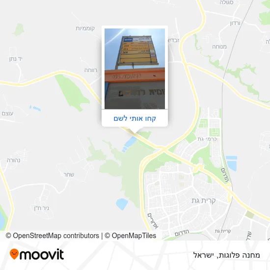 מפת מחנה פלוגות