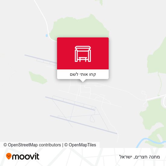 מפת מחנה חצרים