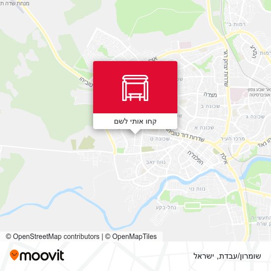 מפת שומרון/עבדת