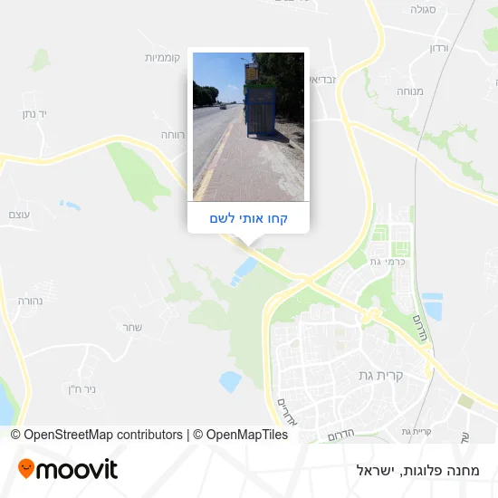 מפת מחנה פלוגות