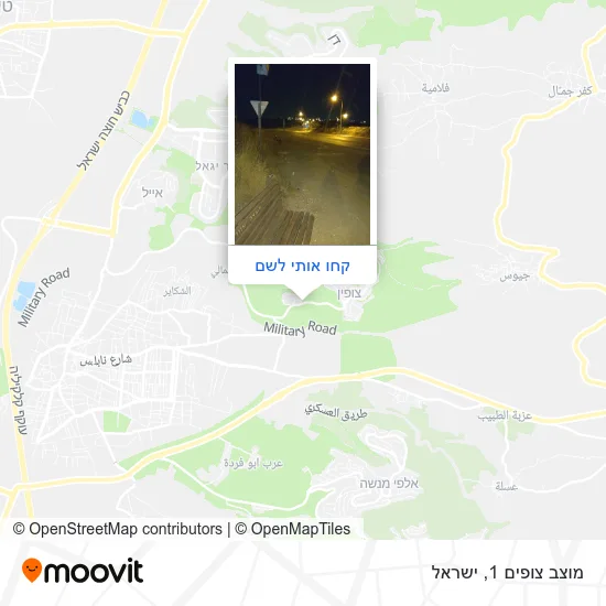 מפת מוצב צופים 1