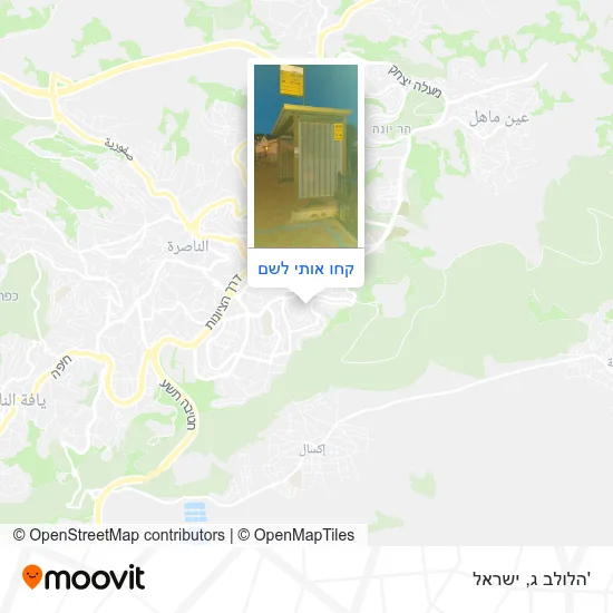 מפת 'הלולב ג