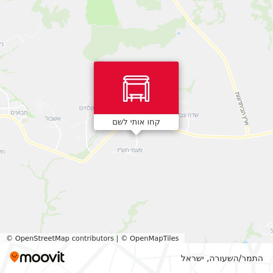 מפת התמר/השעורה