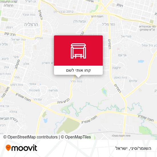 מפת השומר/סיני