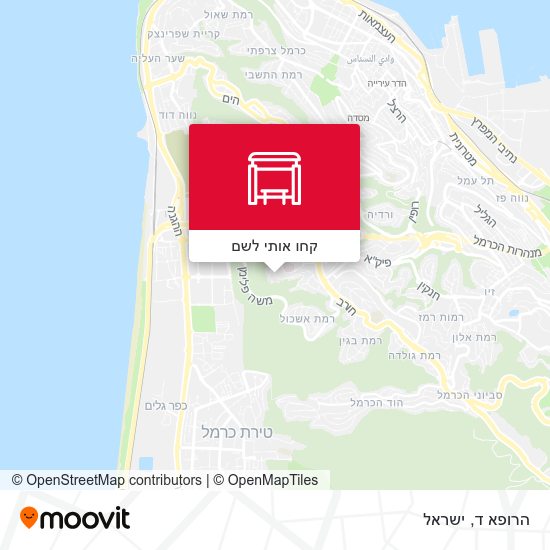 מפת הרופא ד