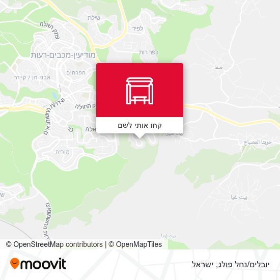 מפת יובלים/נחל פולג