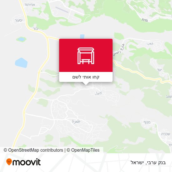 מפת בנק ערבי